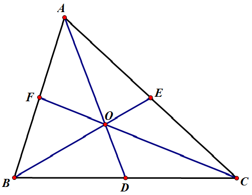 三角形中三条中线的交点叫什么点